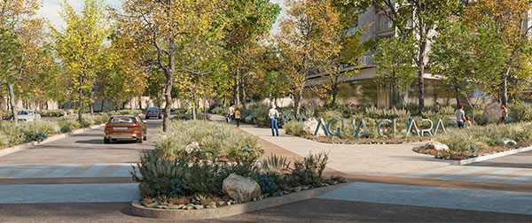 agua clara lotificacion